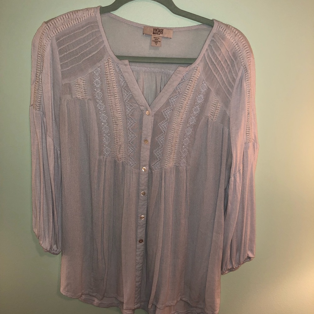 Long sleeved blouse!